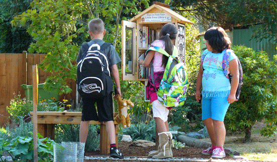 Photo of a Little Free Library in Mountlake Terrace, Washington