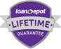 loanDepot Lifetime Guarantee Graphic