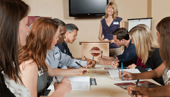 Photo of a Toastmasters International meeting Photo of a Toastmasters International meeting