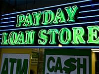 Payday Loan Store Sign