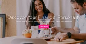 Screenshot of Payoff's Financial Personality Quiz