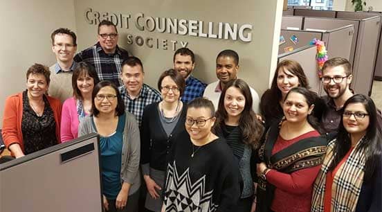 Photo of the Credit Counselling Society Team Photo of the Credit Counselling Society Team