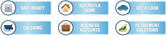 Screenshot of Product Offerings on the WPCU Home Page