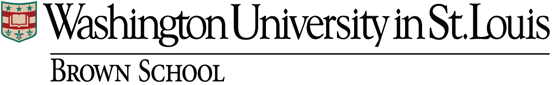 Washington University in St. Louis Brown School Logo