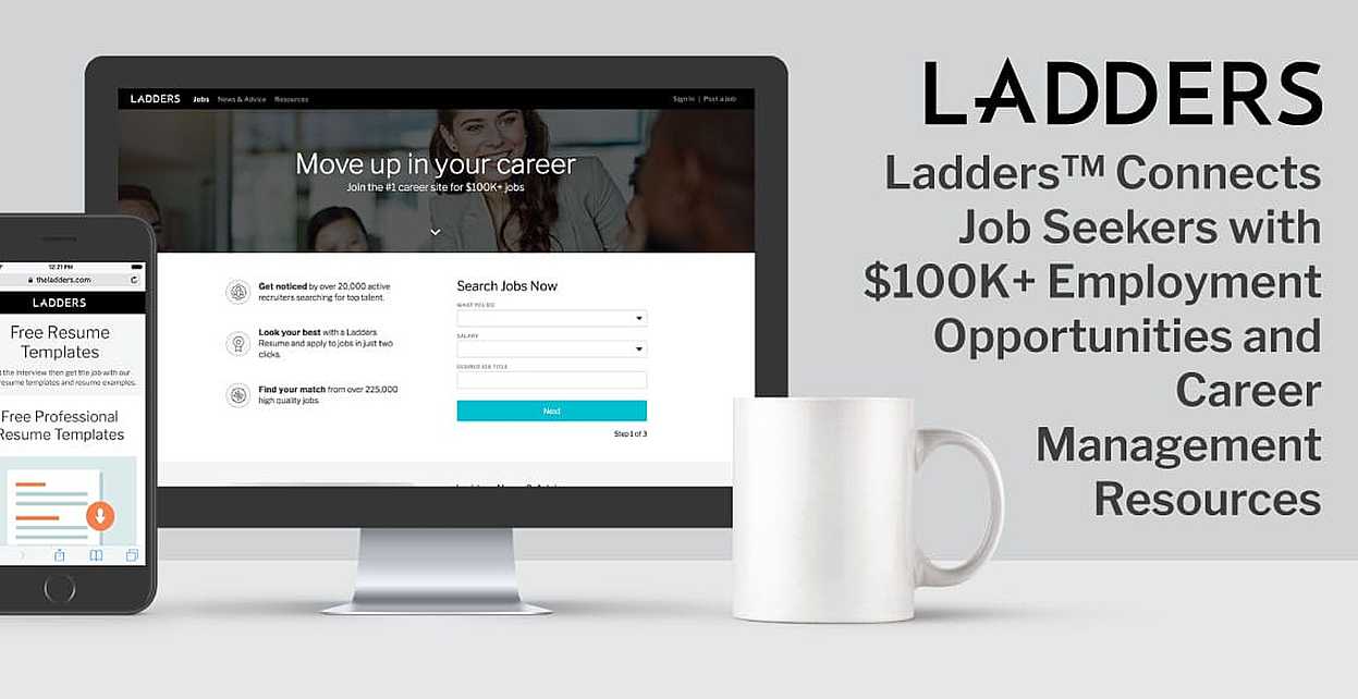 Ladders™ Connects Job Seekers with 100K+ Employment Opportunities and