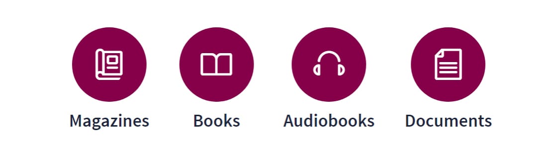 Screenshot of Scribd offerings Screenshot of Scribd offerings