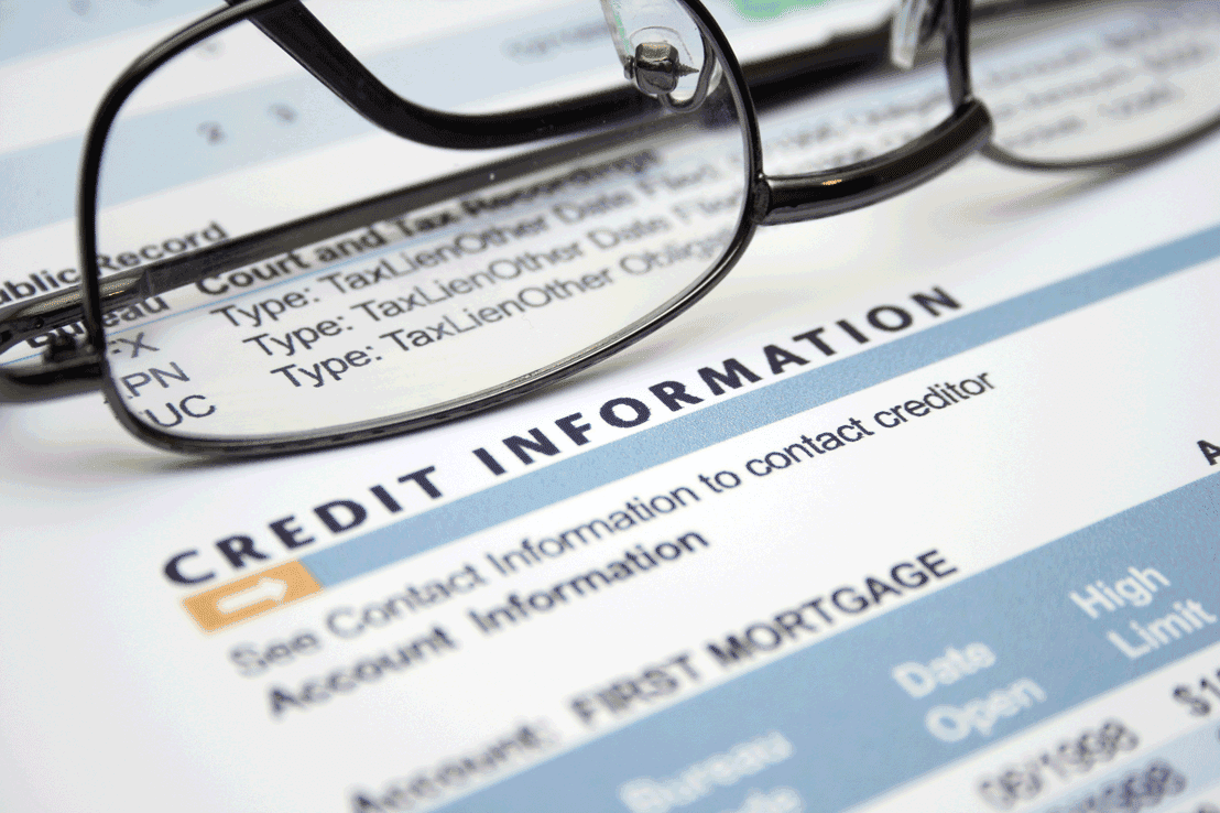 Image of a Credit Report Image of a Credit Report