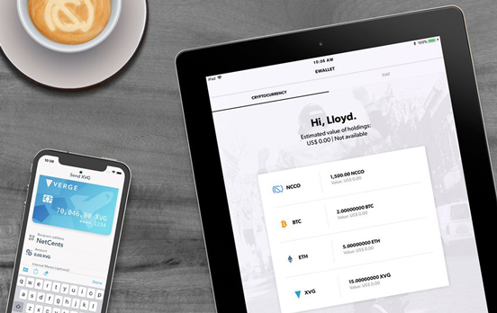 Screenshot of Verge platform on mobile devices Screenshot of Verge platform on mobile devices