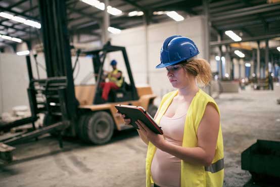 Pregnant Woman in the Workplace Pregnant Woman in the Workplace