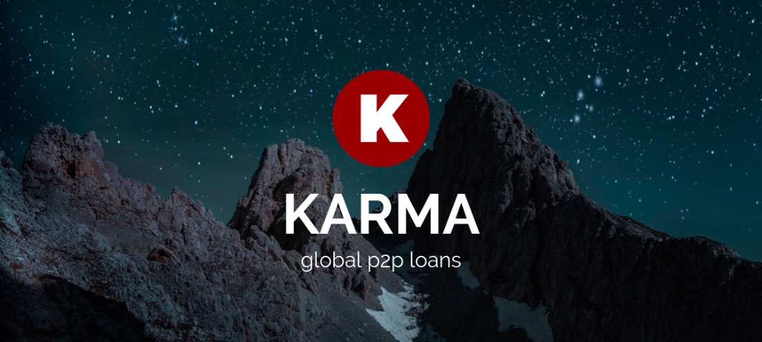 Karma logo and tagline banner Karma logo and tagline banner