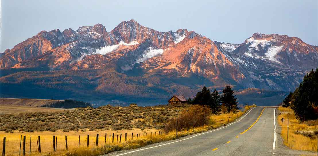 Mountains in Idaho Mountains in Idaho