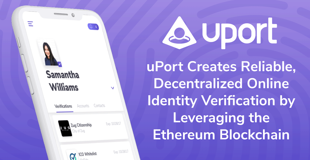 https://www.badcredit.org/wp-content/uploads/2019/04/uport.png uPort Creates Reliable, Decentralized Online Identity Verification by Leveraging the Ethereum Blockchain
