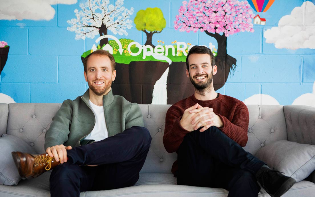 Photo of OpenRent Founders Adam Hyslop and Daz Bradbury Photo of OpenRent Founders Adam Hyslop and Daz Bradbury