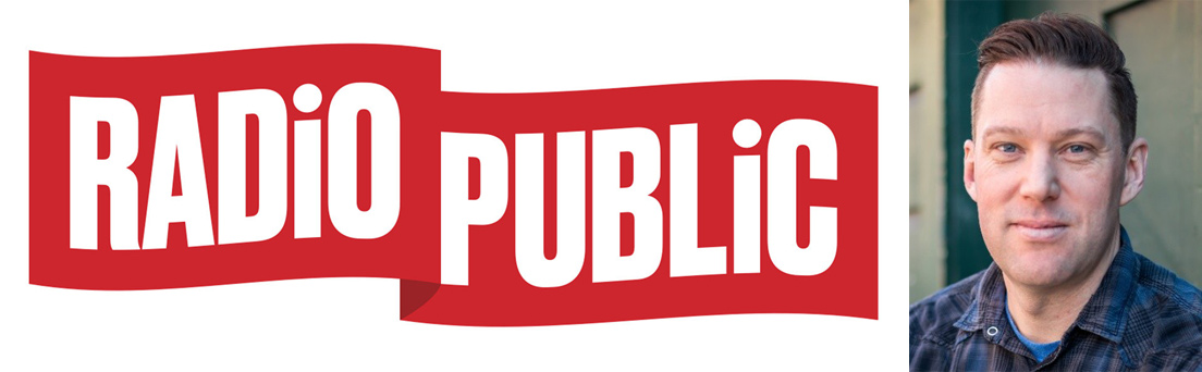 RadioPublic logo and photo of Matt MacDonald RadioPublic logo and photo of Matt MacDonald