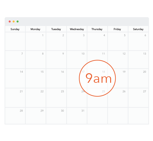 Nudgemail Calendar Graphic Nudgemail Calendar Graphic