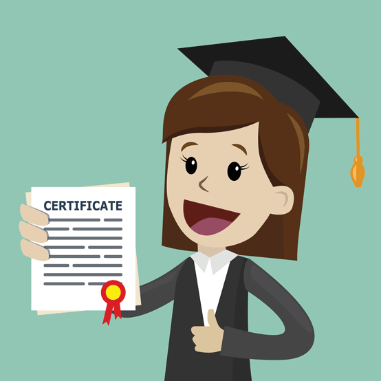 Certificate Graduate Graphic Certificate Graduate Graphic