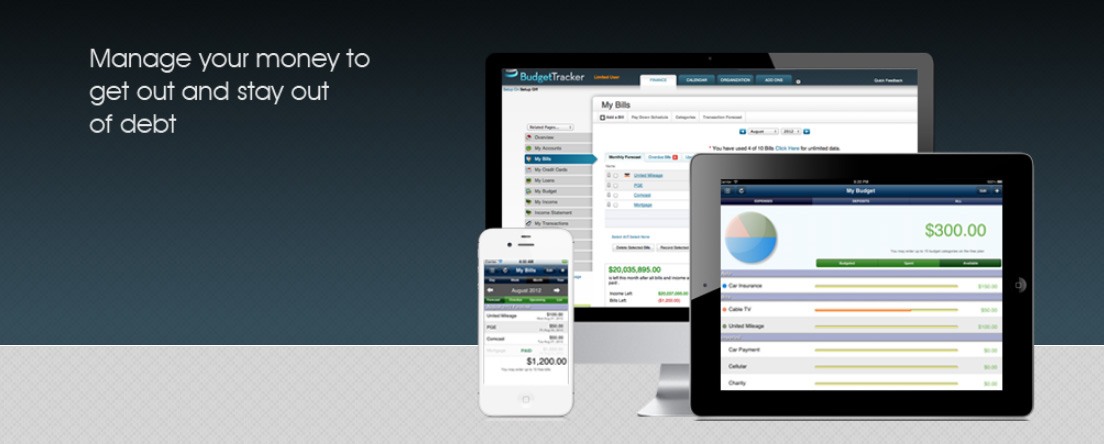 Screenshot of BudgetTracker web app Screenshot of BudgetTracker web app