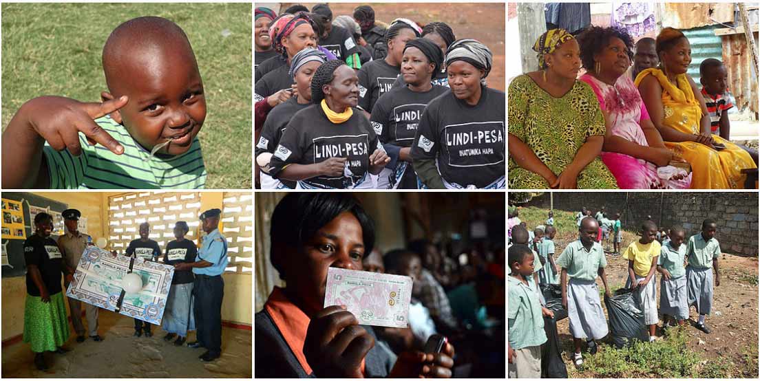 Screenshot of community photos from Grassroots Economics Screenshot of community photos from Grassroots Economics