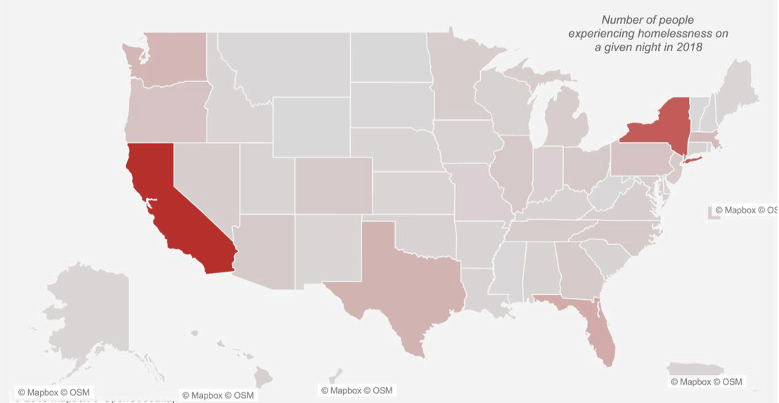 Homelessness Map Homelessness Map