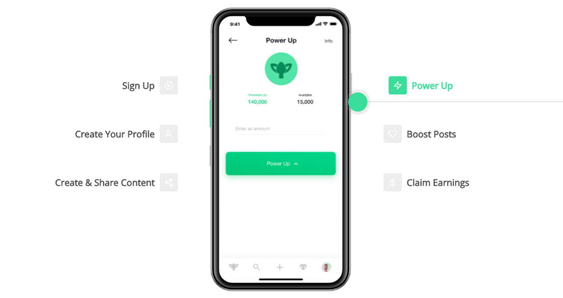 Screenshot of Karma app features Screenshot of Karma app features