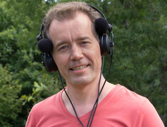 Photo of myNoise founder Dr. Stéphane Pigeon Photo of myNoise founder Dr. Stéphane Pigeon