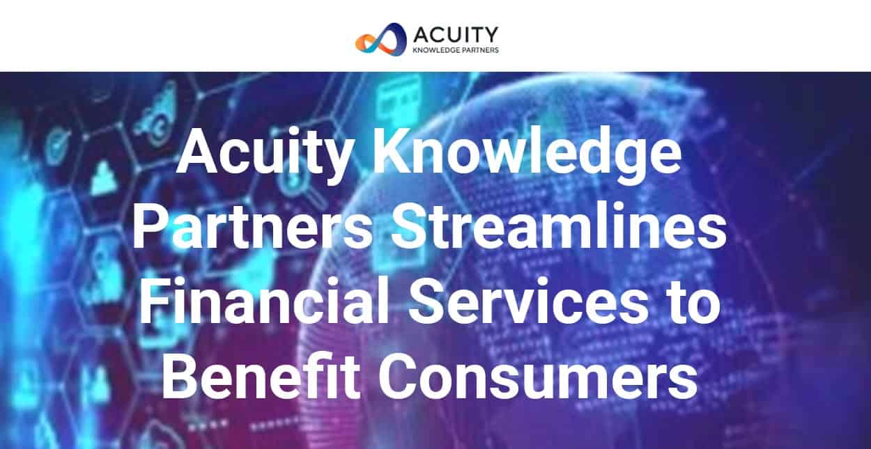 Acuity Knowledge Partners Helps Banks and Credit Unions Optimize
