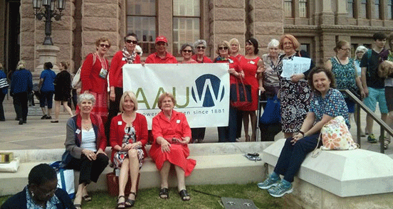 Photo of AAUW Equal Pay Day 2016 Event Photo of AAUW Equal Pay Day 2016 Event
