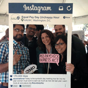 Photo of AAUW Social Event for Equal Pay Day 2016 Photo of AAUW Social Event for Equal Pay Day 2016