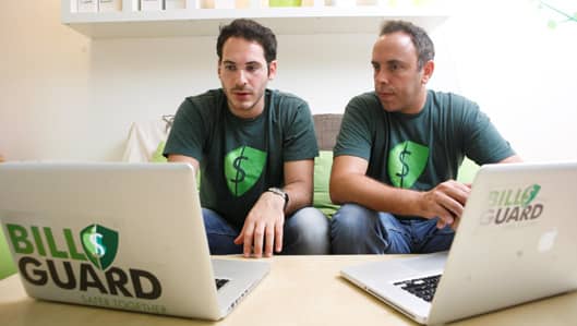 BillGuard Founders Yaron Samid and Raphael Ouzan