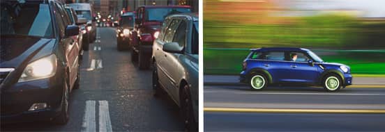 Rental Cars in the UK Photo of cars