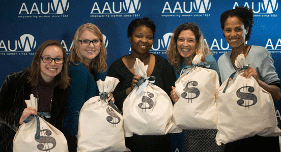 Photo of Attendees at AAUW Work Smart Workshop Photo of Attendees at AAUW Work Smart Workshop