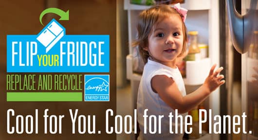 Seasonal Promotions Can Help You Find the Best Deals ENERGY STAR Flip Your Fridge Campaign Ad