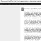 Finance for Men Finance for Men