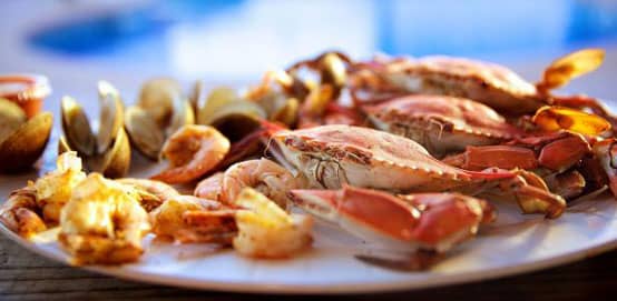 A Photograph of Local Seafood From Virginia Beach A Photograph of Local Seafood From Virginia Beach