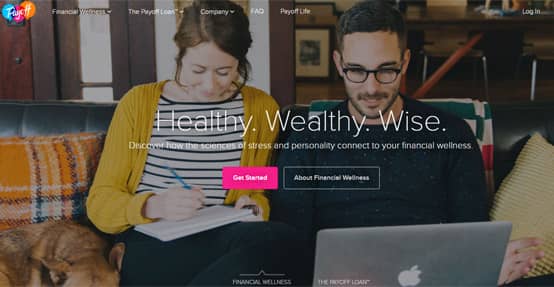 Payoff Homepage Screenshot