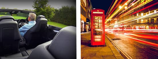 Owners earn Cash with easyCar Club Photo of driver and London street
