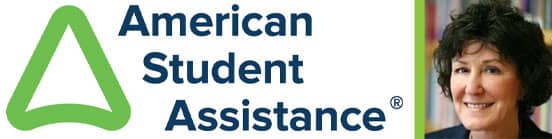 Collage of the American Student Assistance Logo and a Portrait of Jean Eddy, President and CEO Collage of the American Student Assistance Logo and a Portrait of Jean Eddy, President and CEO
