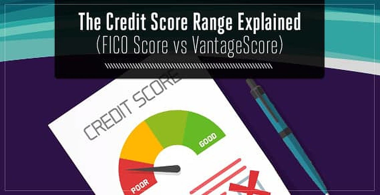 The Chart Shows A Range Of Credit Scores