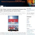 Women Entrepreneurs Grow Global Women Entrepreneurs Grow Global
