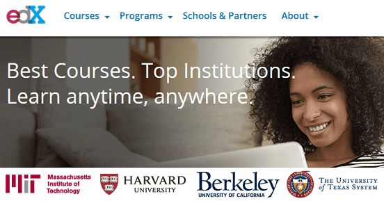 Screenshot of edX.org Homepage Screenshot of edX.org Homepage