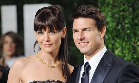 Tom Cruise and Katie Holmes
